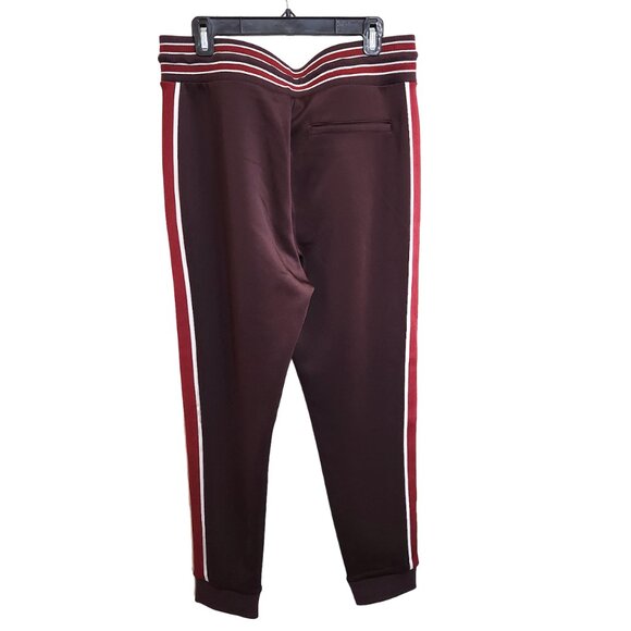 NEW Swedish Tretorn Chocolate Brown Jogger Track Pants with Stripes Size Men's M - Picture 5 of 16